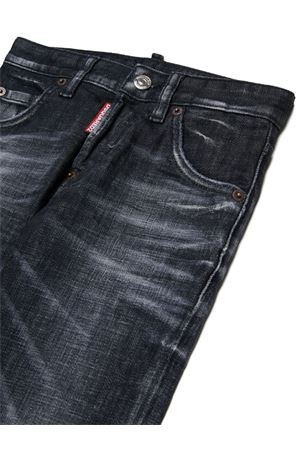 black cotton jeans DSQUARED KIDS | DQ0236D0AEQDQ02
